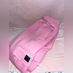 Pink Women's Jogger Pants